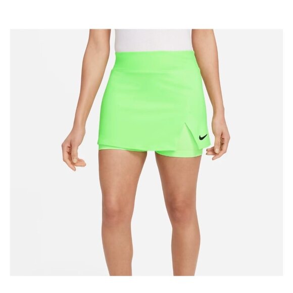 Nike Skirt Size Small Dr-Fit Court Victory Bright Lime Green Tennis Pickleball - Picture 5 of 13